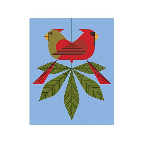 Cardinals Consorting—Notecard Pack