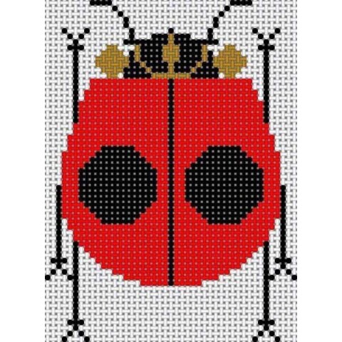 Ladybug Needlepoint Pattern