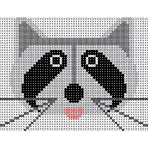 Raccoon Needlepoint Pattern