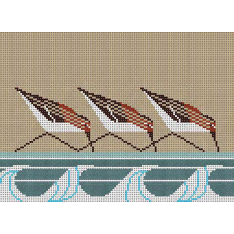 Sanderlings Needlepoint Pattern