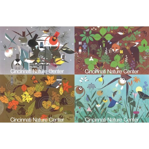 Cincinnati Nature Center: Seasons—Poster Set