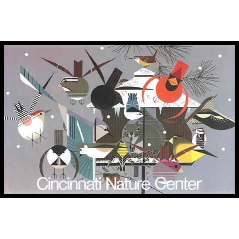 Cincinnati Nature Center: Winter—Framed—Poster