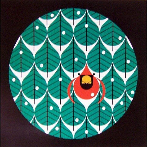 Coniferous Cardinal—Notecard Pack