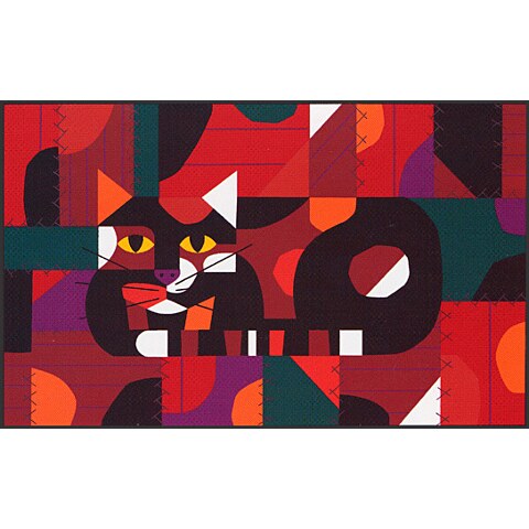 Crazy Cat, Crazy Quilt (Edie)—Notecard Pack