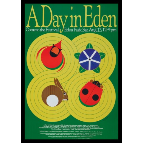 A Day in Eden: 1988—Framed—Poster