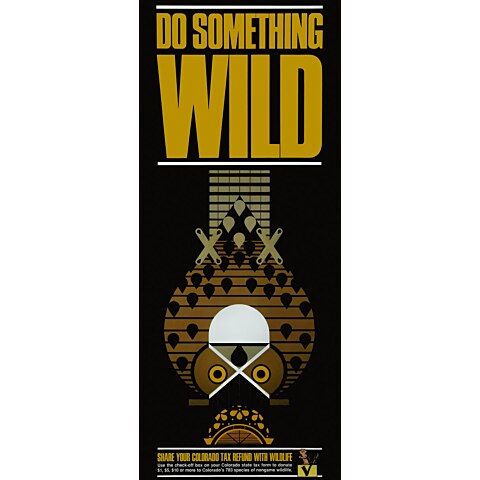 Do Something Wild (Yellow)—Poster