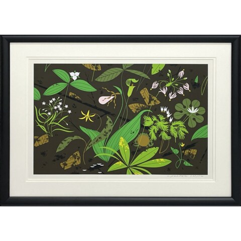 Early Risers (Spring Wildflowers)—Framed—Serigraph Print