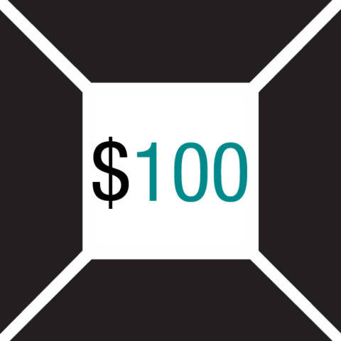 $100 Gift Certificate (Physical)