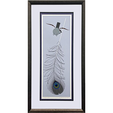 Fine Feather—Framed—Serigraph Print