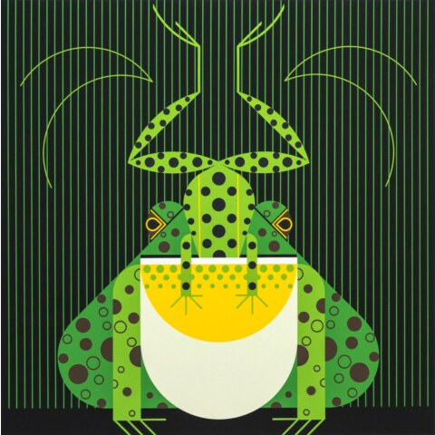 Frog Eat Frog—Serigraph Print