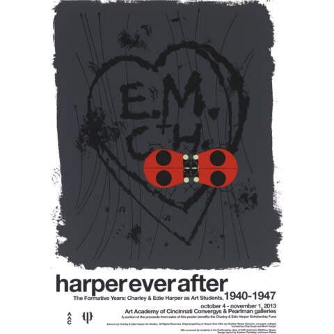 Harper Ever After—Hand-Pulled Exhibition Silkscreen Poster