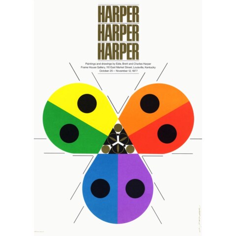 Harper, Harper, Harper Rainbow Ladybugs—Poster