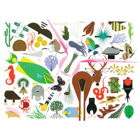 Charley Harper’s Animal Kingdom (Discontinued Popular Version May Contain Flaws To Cover)