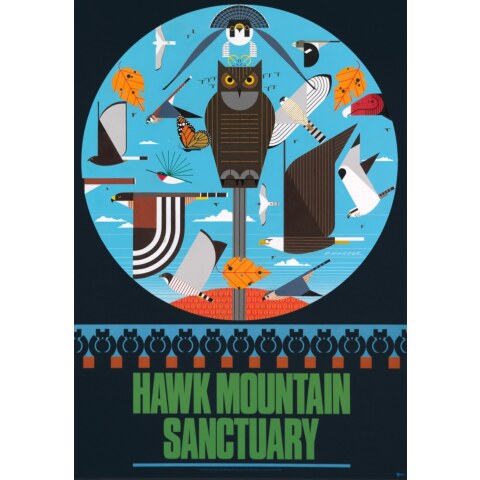 Hawk Mountain Sanctuary—Poster