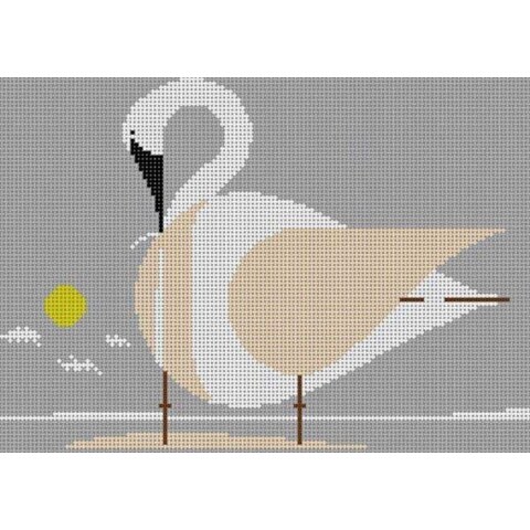 Trumpeter Swan Needlepoint Pattern