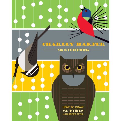 Charley Harper Sketchbook: How to Draw 28 Birds