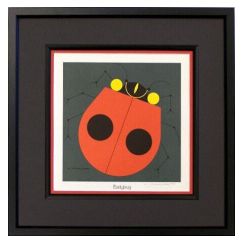 Ladybug—Lithograph (Framed)