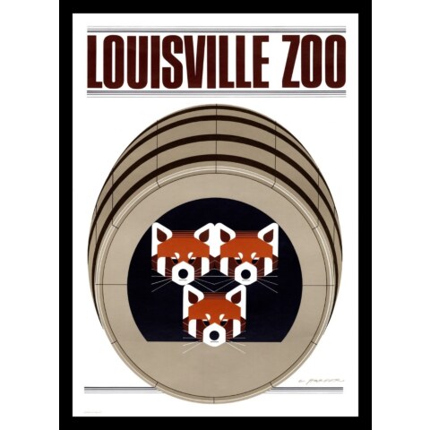 Louisville Zoo—Framed—Poster