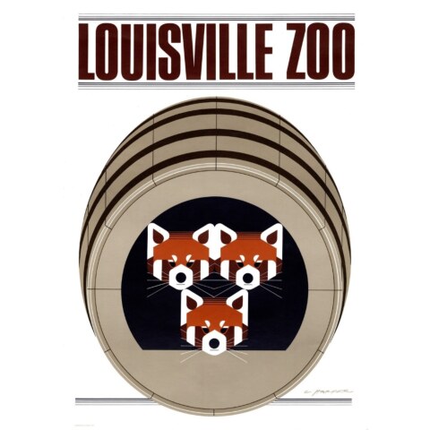 Louisville Zoo—Poster