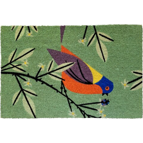 Painted Bunting Welcome Mat