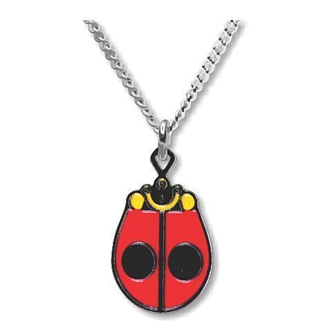 Ladybug Pendant Necklace