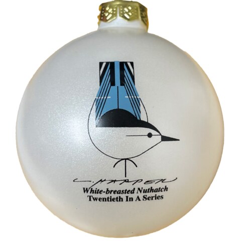 White-Breasted Nuthatch Ornament
