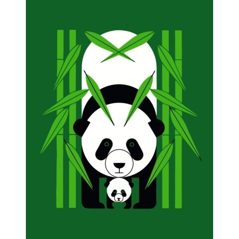 PandaPanda—Lithograph