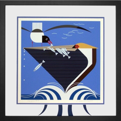Pelican Pantry—Framed—Serigraph Print