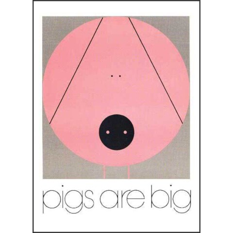 Pigs Are Big (Edie)—Notecard Pack