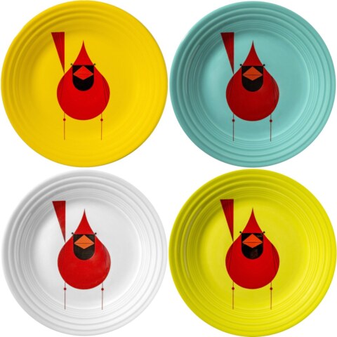 Fiesta Cardinal Luncheon Plates (Daffodil, Lemongrass, Turquoise, White)