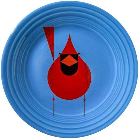 Fiesta Cardinal Luncheon Plate in Lapis 