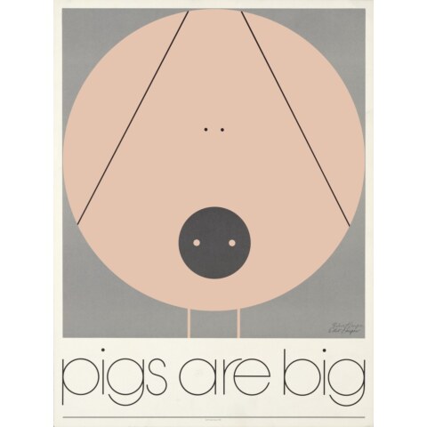 Pigs Are Big—Poster