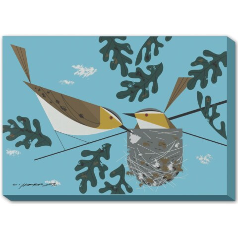 Red-Eyed Vireo—Canvas Wall Mural