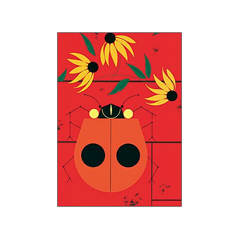 Red Bug, Red Barn (Ladybug)—Notecard Pack