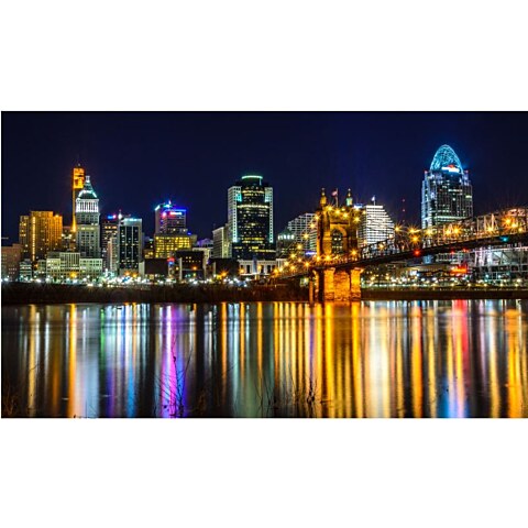 Cincinnati Reflections Canvas