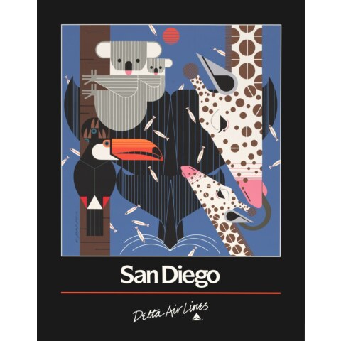 San Diego Zoo—Poster