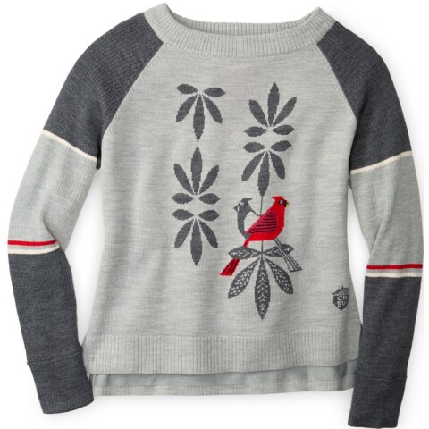 Consorting Cardinals Gray Women’s SmartWool Sweater