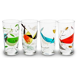 Bird Glasses II (20 fl. oz.) (Set of 4)