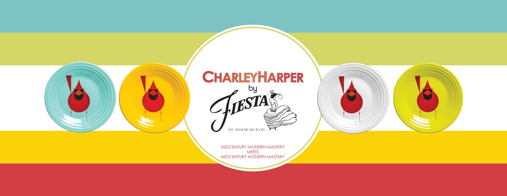 CharleyHarper by Fiesta®, An American Icon: Mid-Century Modern Mastery Meets Mid-Century Modern Mastery