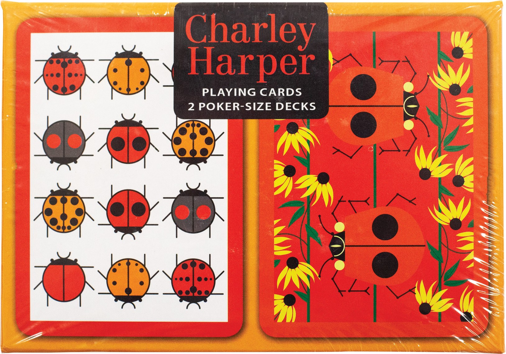 photo of Charley Harper poker card decks