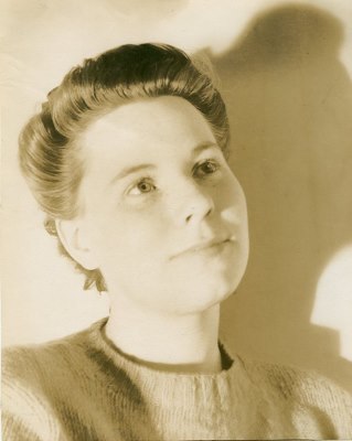 Edie Harper in her youth