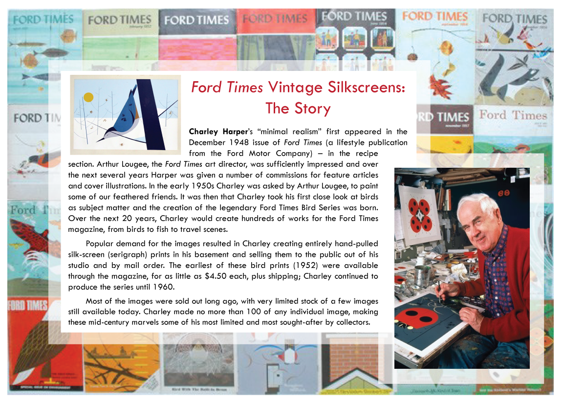 Charley Harper Store | The Ford Times Series - About Charley | Largest ...